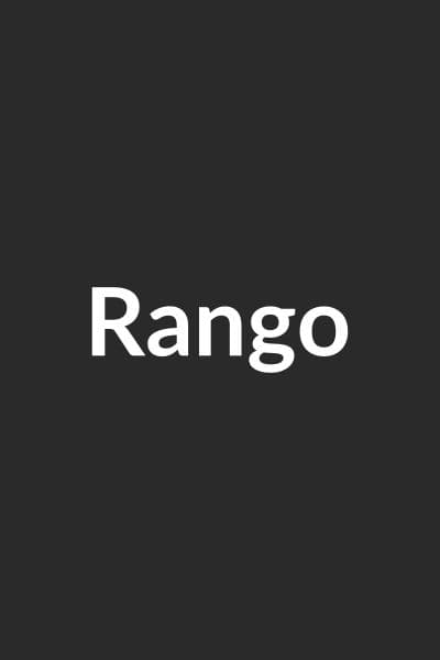 Rango poster