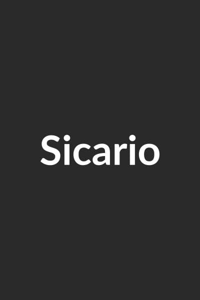 Sicario poster