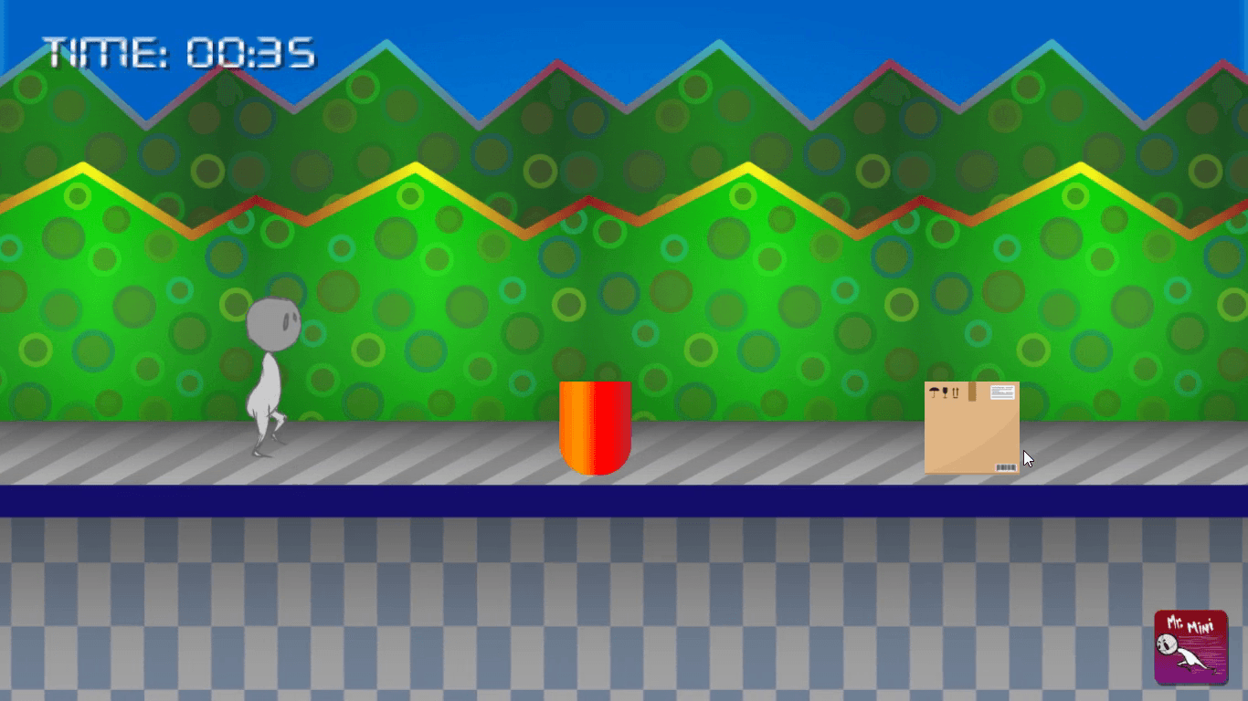 Mr. Mini Mr. Mini - An endless runner game where players control a character to avoid obstacles.