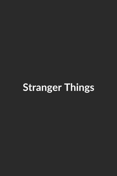 Stranger Things poster